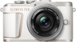 Olympus Pen kompakt systemkamera value kit E-PL10 (hvit)