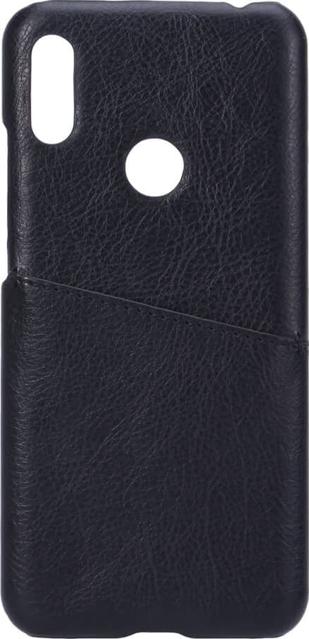Onsala Huawei Y6 lædercover med pung (sort)