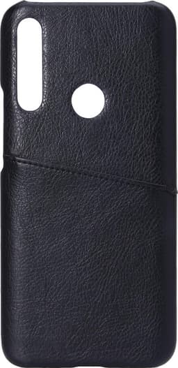 Onsala Huawei P Smart Z kortfodral i läder (svart)