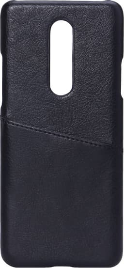 Onsala OnePlus 8 lædercover med pung (sort)