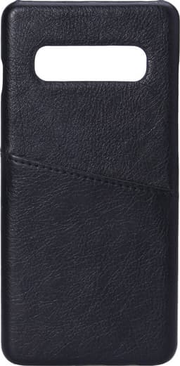 Onsala Samsung Galaxy S10 Plus nahkainen korttikotelo (musta)