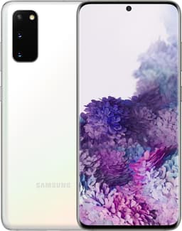 Samsung Galaxy S20 5G smarttelefon 12/128GB (cloud white)