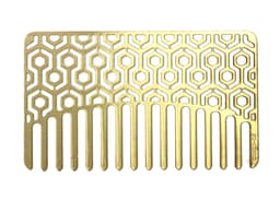 Go Comb Brass Hexagon