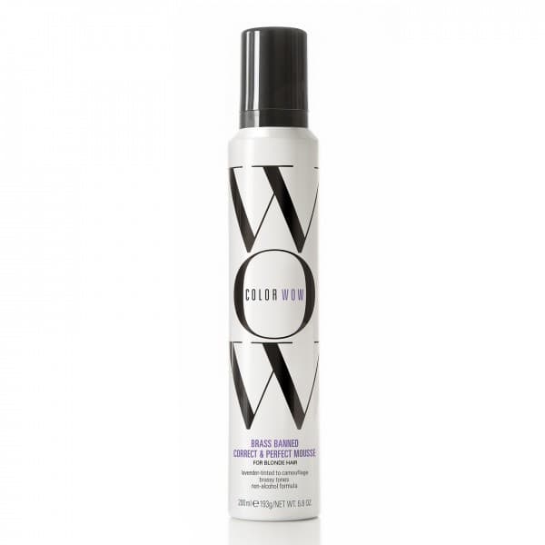 Color Wow Brass Banned Correct & Perfect Mousse -Blonde 200ml