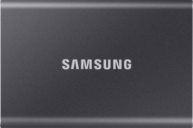 Samsung T7 ekstern SSD 1 TB (grå)