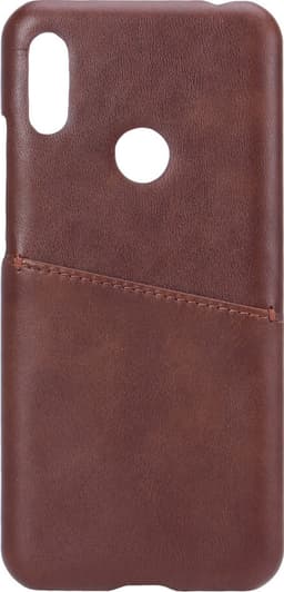 Onsala Huawei Y6 lædercover med pung (brun)