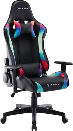 Piranha Bite pelituoli (design: värikäs laava)