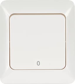 Nordic Quality 2 polig väggströmbrytare (10 pack)