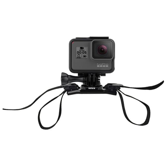 GoPro feste til ventilert hjelm