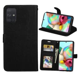 Mobil tegnebog 3 kort Samsung Galaxy A71 (SM-A715F)  - sort