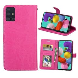 Mobilplånbok 3-kort Samsung Galaxy A51 (SM-A515F)  - Rosa