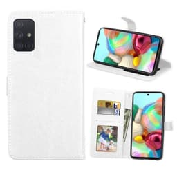 Mobil tegnebog 3 kort Samsung Galaxy A71 (SM-A715F)  - hvid
