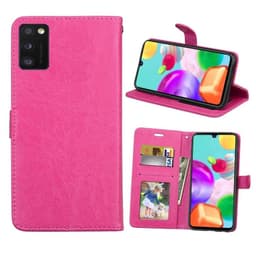 Lompakkokotelo 3-kortti Samsung Galaxy A41 (SM-A415F)  - pinkki