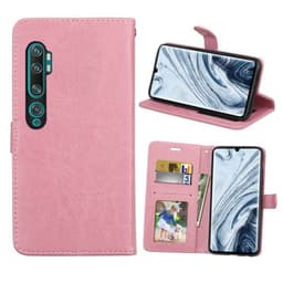 Mobilplånbok 3-kort Xiaomi Mi Note 10  - Ljusrosa