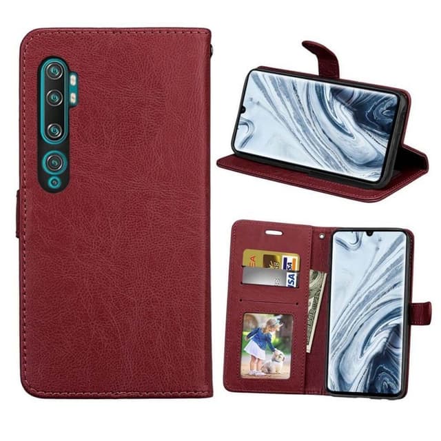 Mobil tegnebog 3-kort Xiaomi Mi Note 10 Pro  - brun