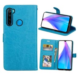 Lommebokdeksel 3-kort Xiaomi Redmi Note 8T  - Lyse blå