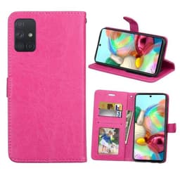 Lommebokdeksel 3-kort Samsung Galaxy A71 (SM-A715F)  - Rosa