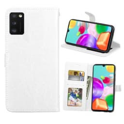 Mobilplånbok 3-kort Samsung Galaxy A41 (SM-A415F)  - Vit