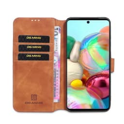 DG-Ming Lompakkokotelo 3-kortti Samsung Galaxy A71 (SM-A715F)  - ruske