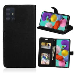 Lompakkokotelo 3-kortti Samsung Galaxy A51 (SM-A515F)  - musta