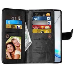 Dobbeltflip Flexi 9-kort Samsung Galaxy Note 10 Lite (SM-N770F)  - sor