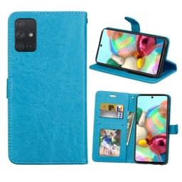 Lompakkokotelo 3-kortti Samsung Galaxy A71 (SM-A715F)  - Vaaleansinine