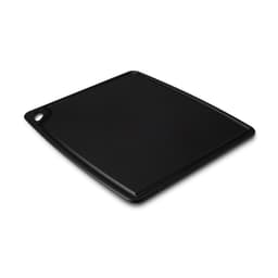 Trancherbräda 40x48 cm med såskant och tassar för anti-glid grafitfärgad