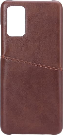 Onsala Samsung Galaxy S20 Plus nahkainen suojakuori (ruskea)