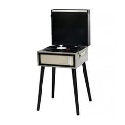 Skivspelare denver electronics vpl-150bt 2 x 3w usb bluetooth 4.0 svart grå
