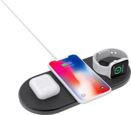 3-in-1 Trådløs Opladning Pad 30W EU Oplader