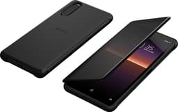 Sony Xperia 10 II Style Cover View deksel (sort)