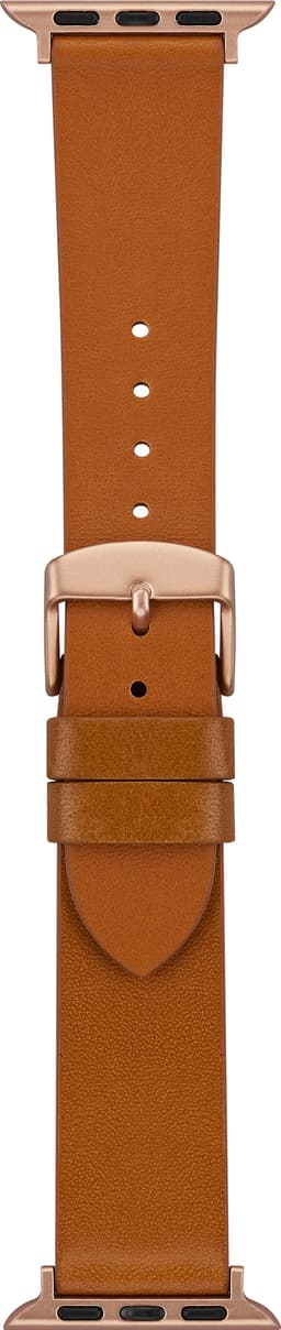 Sandstrøm Apple Watch lærrem 38/40/41 mm (lys brun)