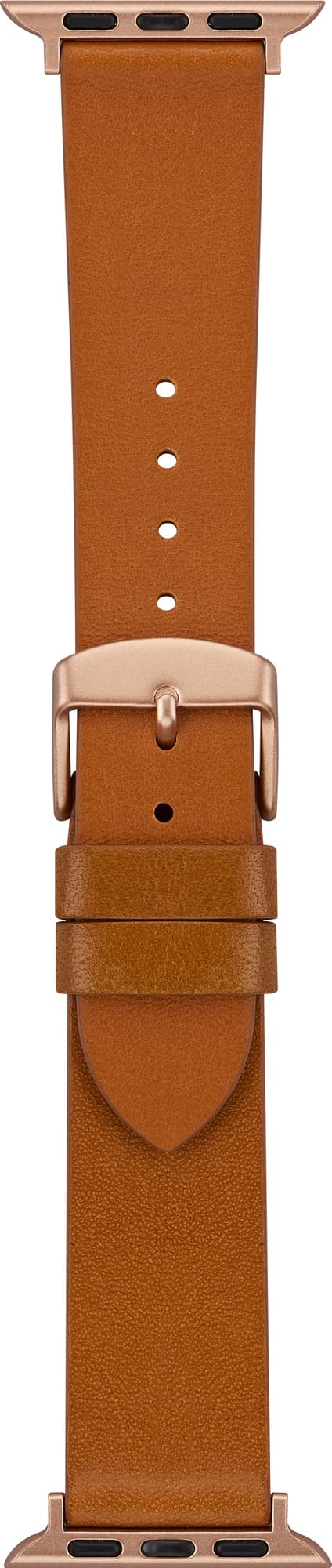 Sandstrøm Apple Watch lærrem 38/40/41 mm (lys brun)