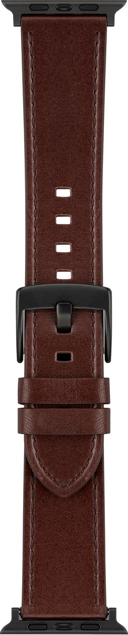 Sandstrøm Apple Watch läderarmband 42/44/45/49 mm  (brunt)