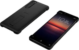 Sony Xperia 1 II Style Cover deksel med stativ (sort)