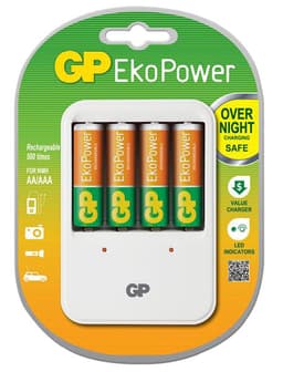 GP EkoPower paristolaturi AA/AAA