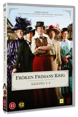 FRÖKEN FRIMANS KRIG S.1-4 (DVD)