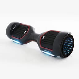 ClassyWalk2 LED Hoverboard - Svart/Rød