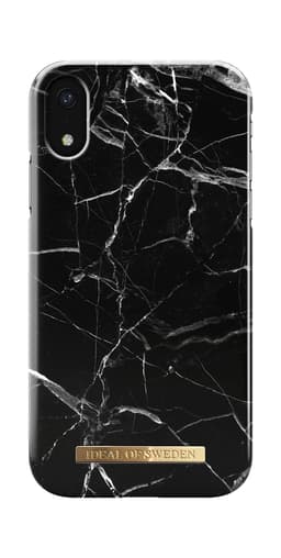 iDeal Of Sweden iPhone XR Marmor skal - Black Marble
