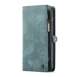 CASEME Samsung Galaxy S10+ Retro läder plånboksfodral - Blå