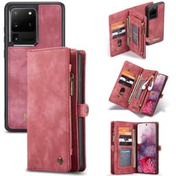 Samsung Galaxy S20 Ultra CASEME Irrotettava 2-in-1 kotelo - Punainen
