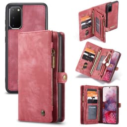 Samsung Galaxy S20 CASEME Irrotettava 2-in-1 kotelo - Punainen