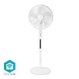 NEDIS Smart Wi-Fi-fläkt stativ 16 tum 40 cm - vit