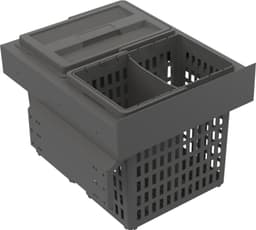 Epoq Select jätteidenlajittelujärjestelmä kaapin sivuun (dark grey)