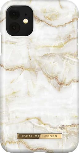 iDeal of Sweden deksel til iPhone XR/11 (gold pearl marble)