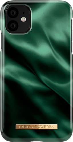 iDeal of Sweden fodral för iPhone 11 (emerald satin)