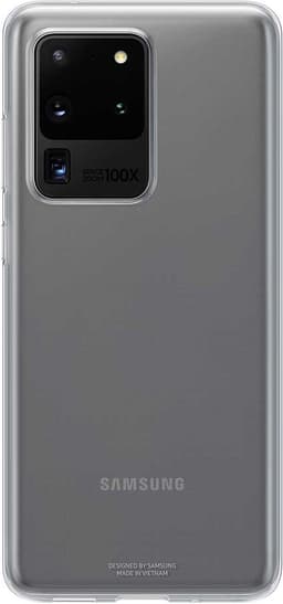 Samsung Galaxy S20 Ultra clear cover (gennemsigtigt)