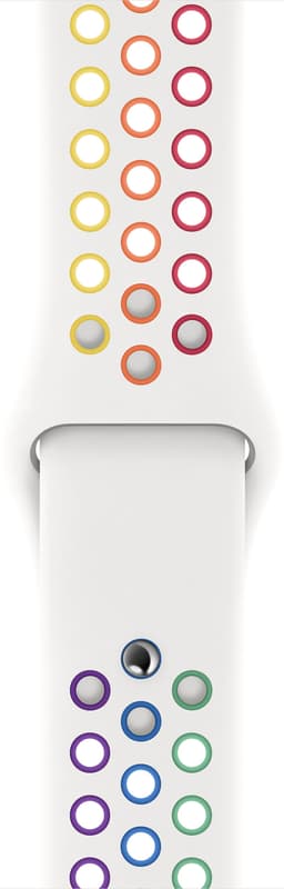 Apple 40 mm Pride Edition Nike Sport armband (pride)