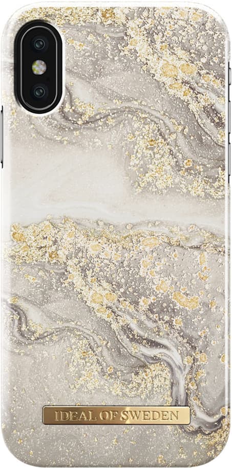 iDeal of Sweden fodral för iPhone X/XS (sparkle greige marble)