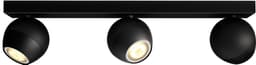 Philips Hue White Ambiance Buckram spotlysskinne (sort/3x 5,5W GU10)